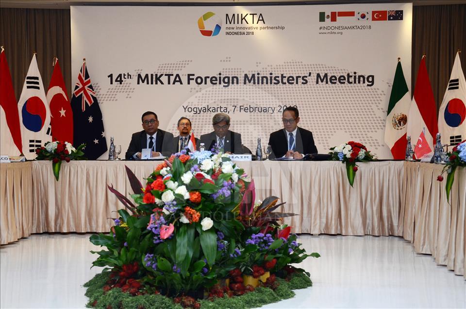 Forum negara-negara MIKTA ke-14 di Yogyakarta