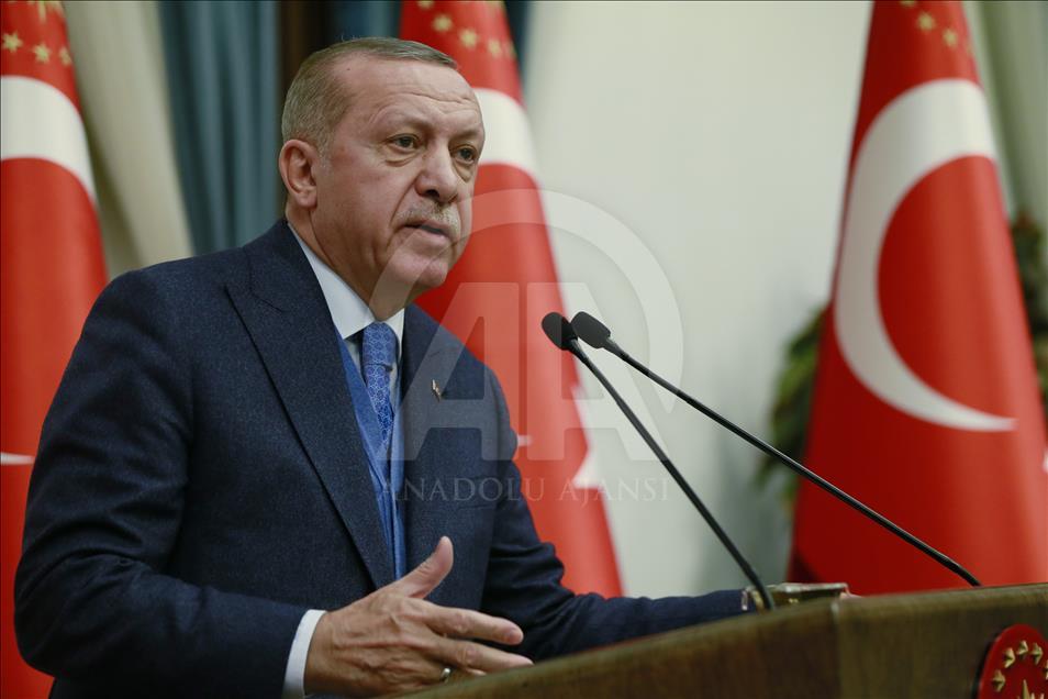 أردوغان: قرار ترامب بالانسحاب من سوريا أفشل خطط تقويض علاقاتنا 
