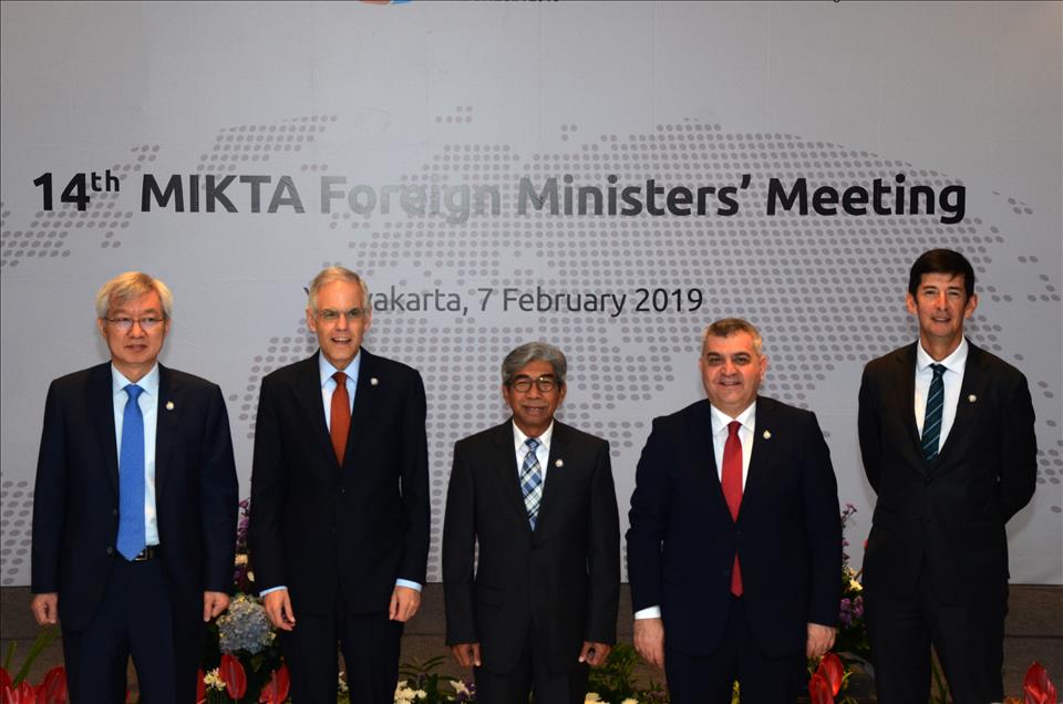 Forum negara-negara MIKTA ke-14 di Yogyakarta