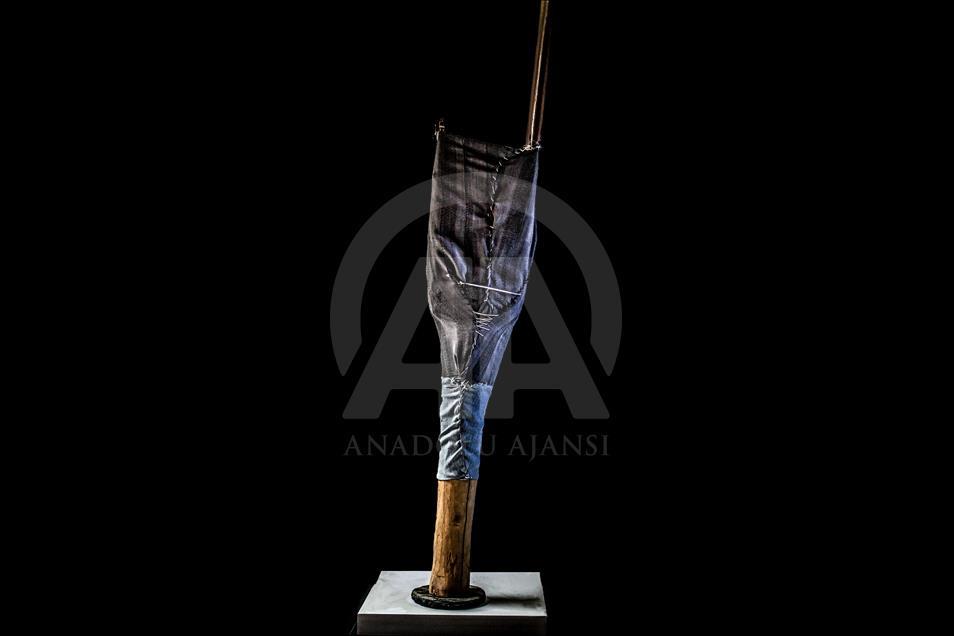 Exposición de prótesis artesanales en Bogotá como mensaje de paz