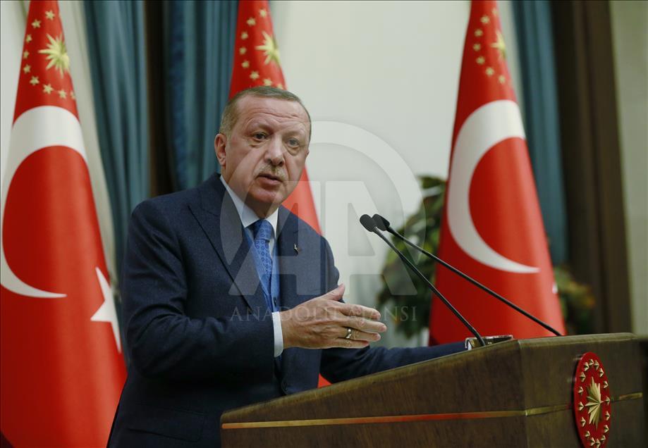 أردوغان: قرار ترامب بالانسحاب من سوريا أفشل خطط تقويض علاقاتنا 

