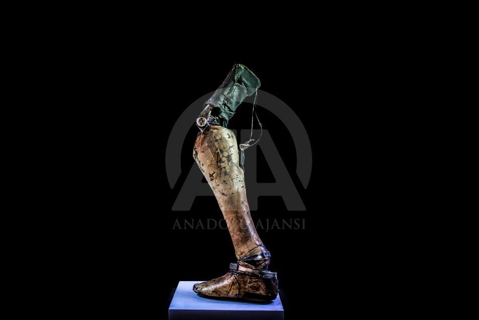 Exposición de prótesis artesanales en Bogotá como mensaje de paz