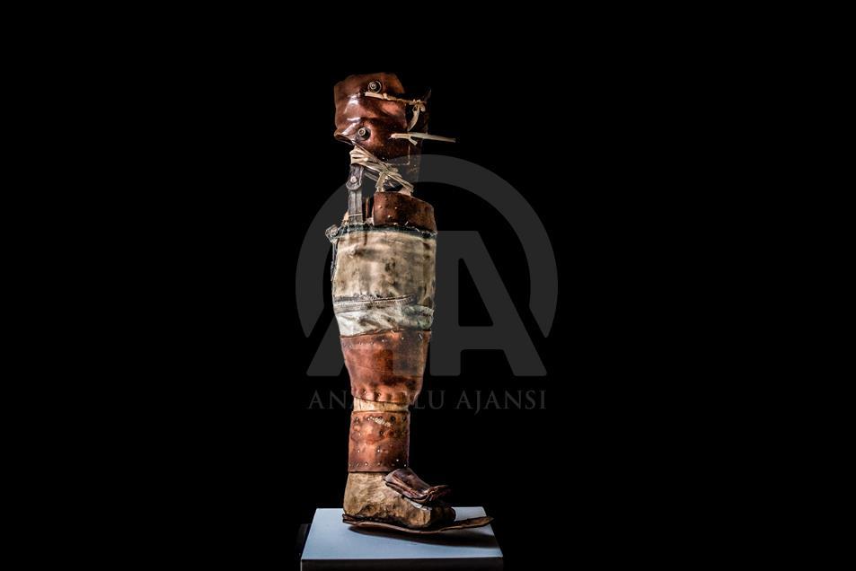 Exposición de prótesis artesanales en Bogotá como mensaje de paz