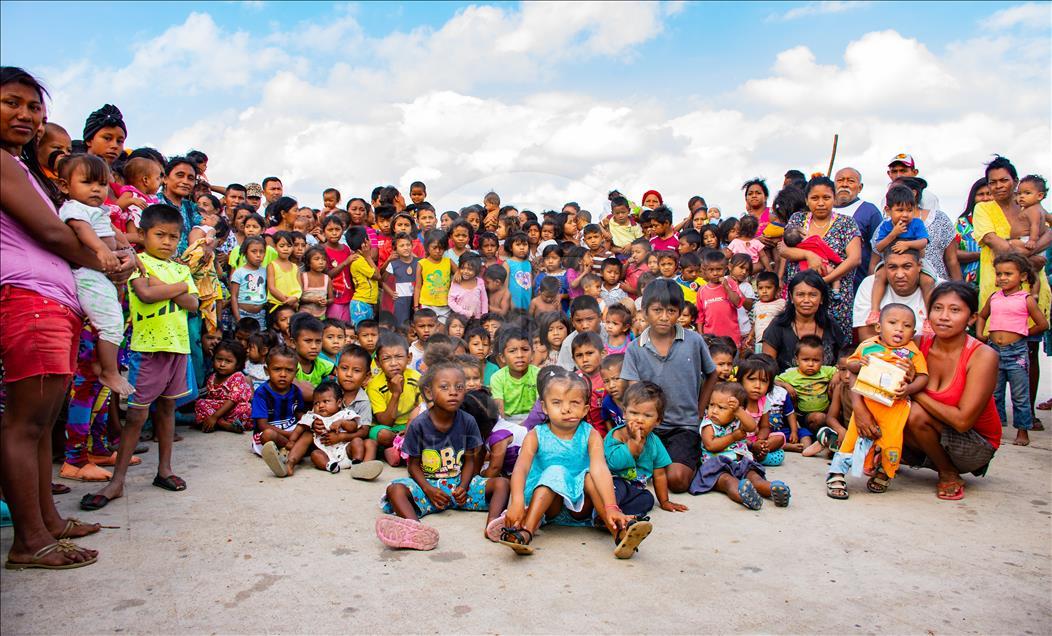 Asentamientos de migrantes venezolanos en La Guajira