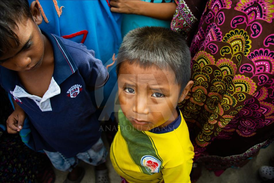 Asentamientos de migrantes venezolanos en La Guajira