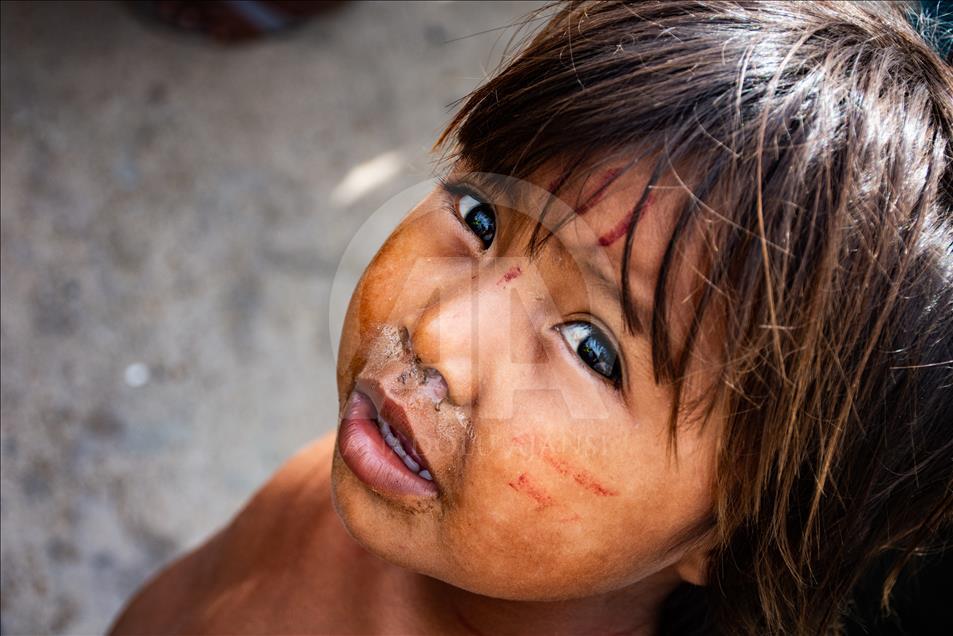 Asentamientos de migrantes venezolanos en La Guajira