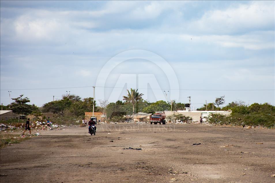 Asentamientos de migrantes venezolanos en La Guajira