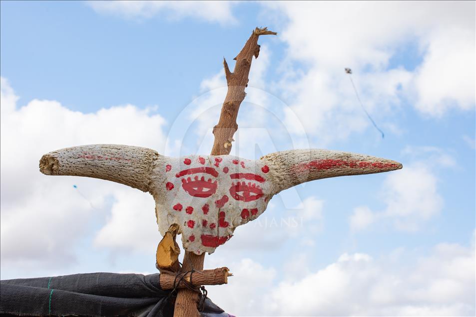 Asentamientos de migrantes venezolanos en La Guajira
