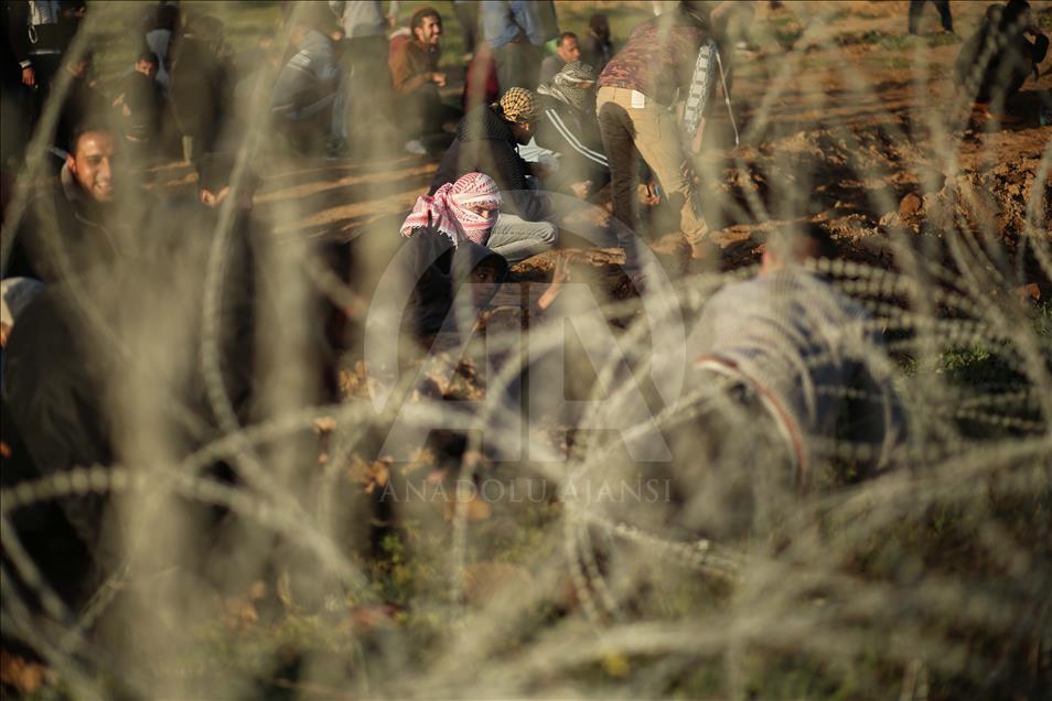 شهيدان أحدهما طفل وإصابة 17 آخرين برصاص إسرائيلي شرقي غزة
