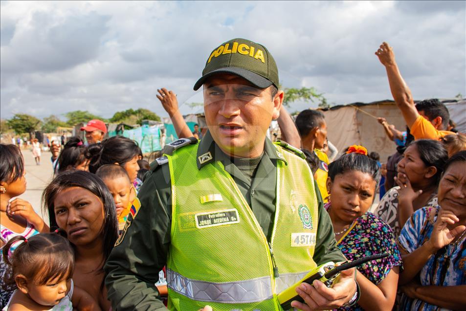 Asentamientos de migrantes venezolanos en La Guajira