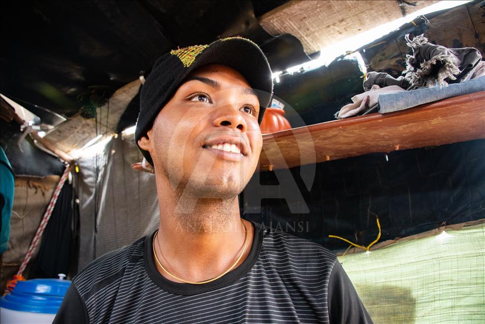 Asentamientos de migrantes venezolanos en La Guajira