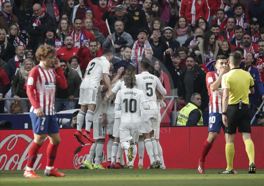 Real Madrid gana 3 a 1 al Atlético de Madrid