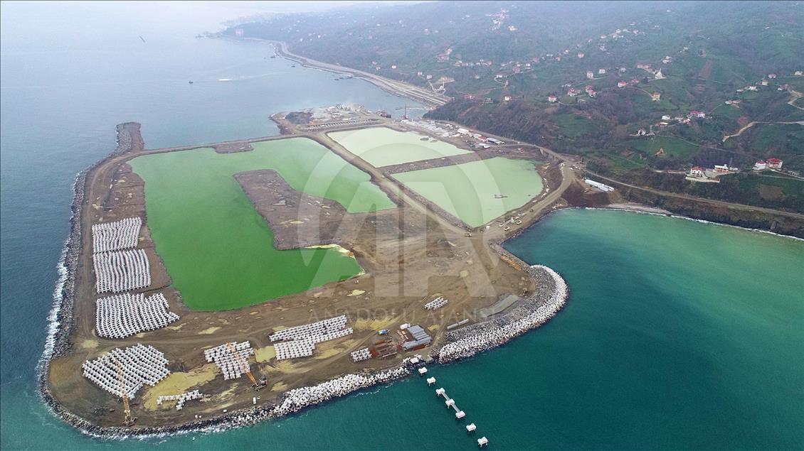 Rize-Artvin Havalimanı'nın yüzde 22'si tamamlandı