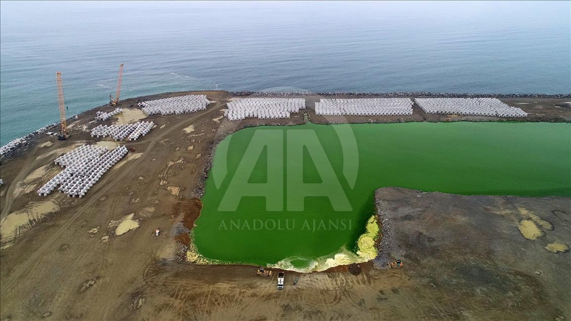 Rize-Artvin Havalimanı'nın yüzde 22'si tamamlandı