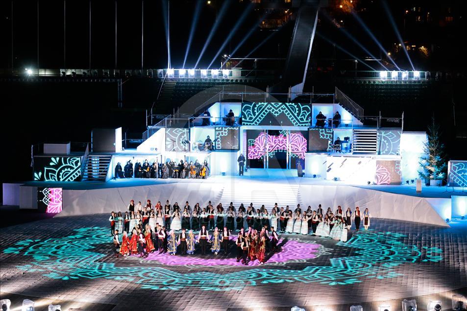 Inauguración del Festival Olímpico de la Juventud Europea EYOY 2019