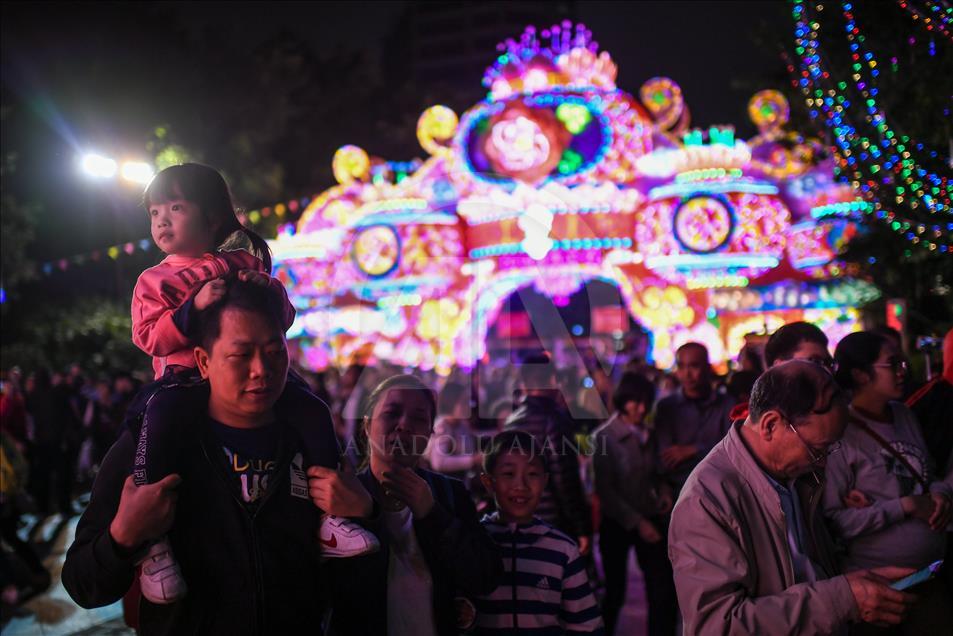 Celebración del año nuevo lunar en China