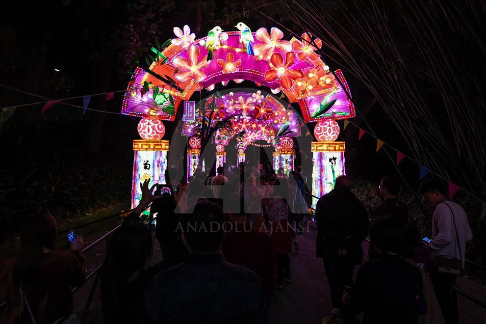 Celebración del año nuevo lunar en China