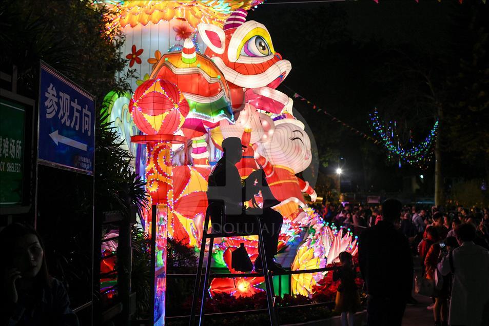 Celebración del año nuevo lunar en China
