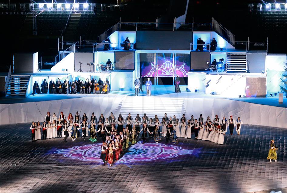 Inauguración del Festival Olímpico de la Juventud Europea EYOY 2019