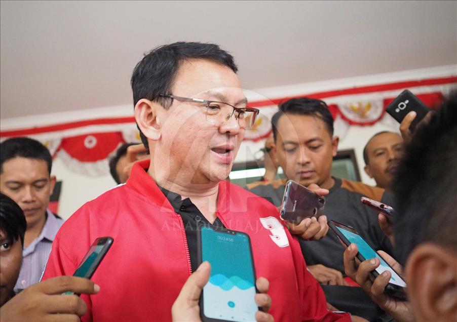 Kegiatan Basuki Tjahaja Purnama pasca bebas dari penjara