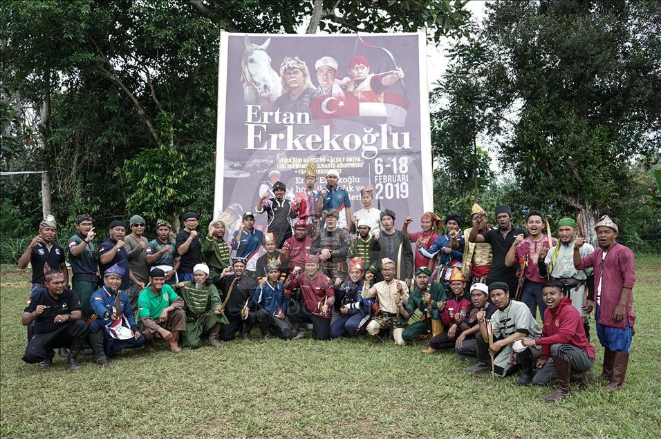 Turnamen pemanah berkuda tradisional Turki di Indonesia