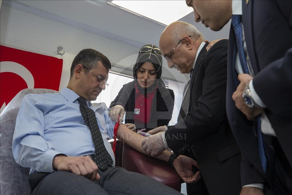 Milletvekillerinden "kan ve kök hücre bağışı kampanyası"na destek