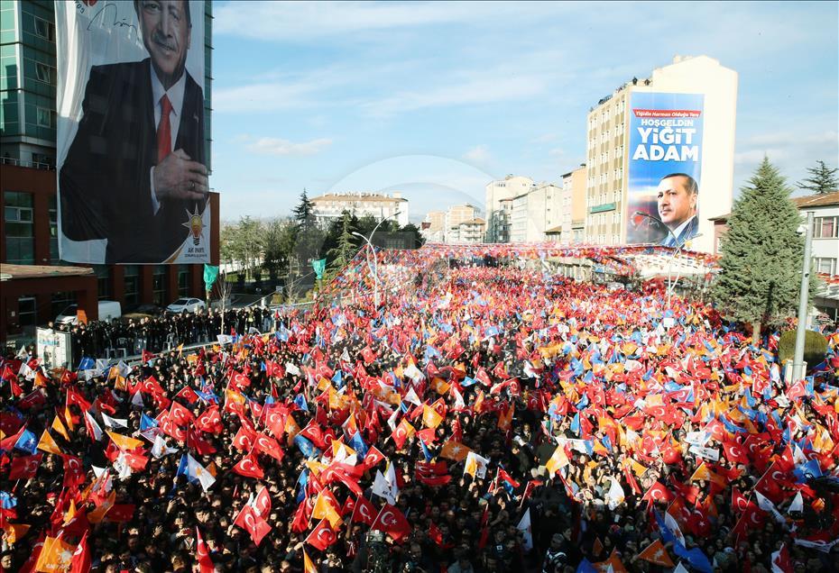 Türkiye Cumhurbaşkanı Erdoğan, Çorum'da
