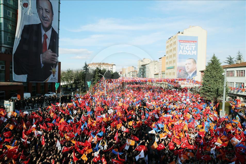 Türkiye Cumhurbaşkanı Erdoğan, Çorum'da
