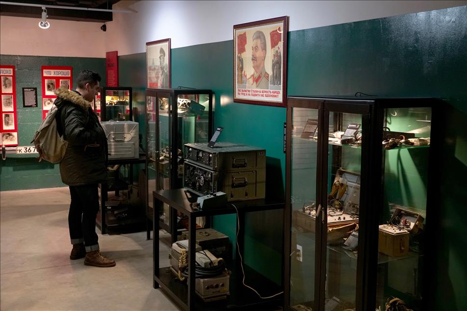 الأناضول تتجول بمتحف تجسس الاستخبارات السوفيتية بنيويورك
