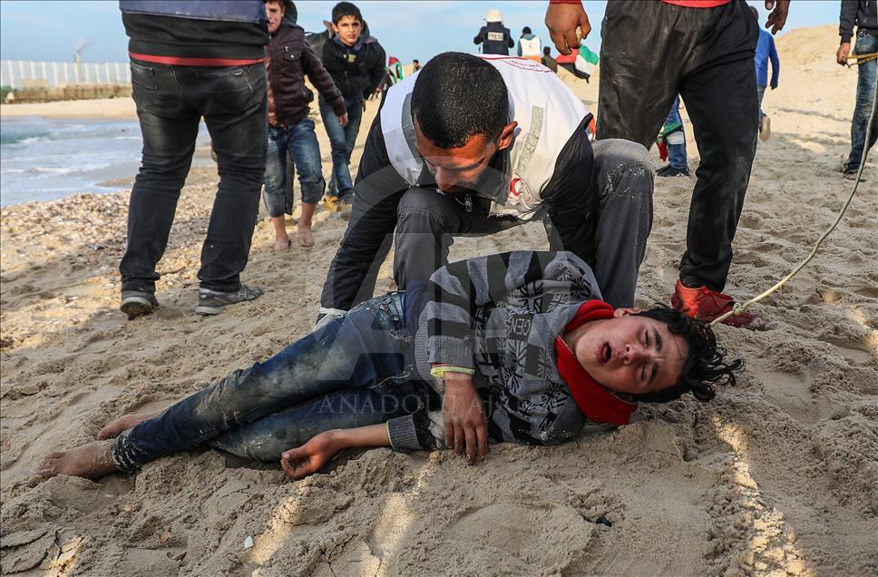 “Maritime protest” in Gaza