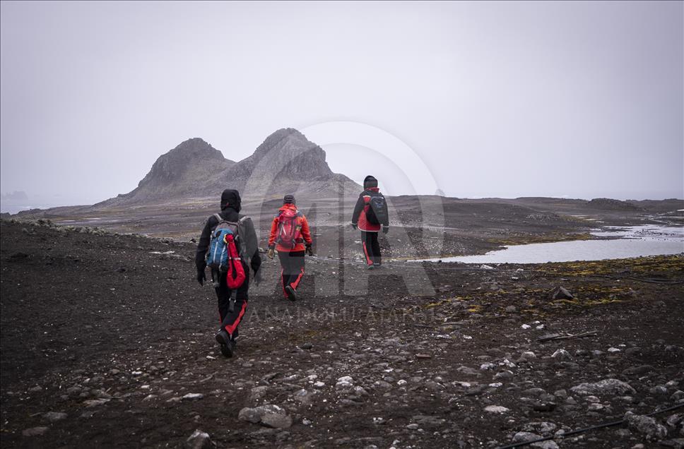 Race for research at continent of science and peace Antarctica
