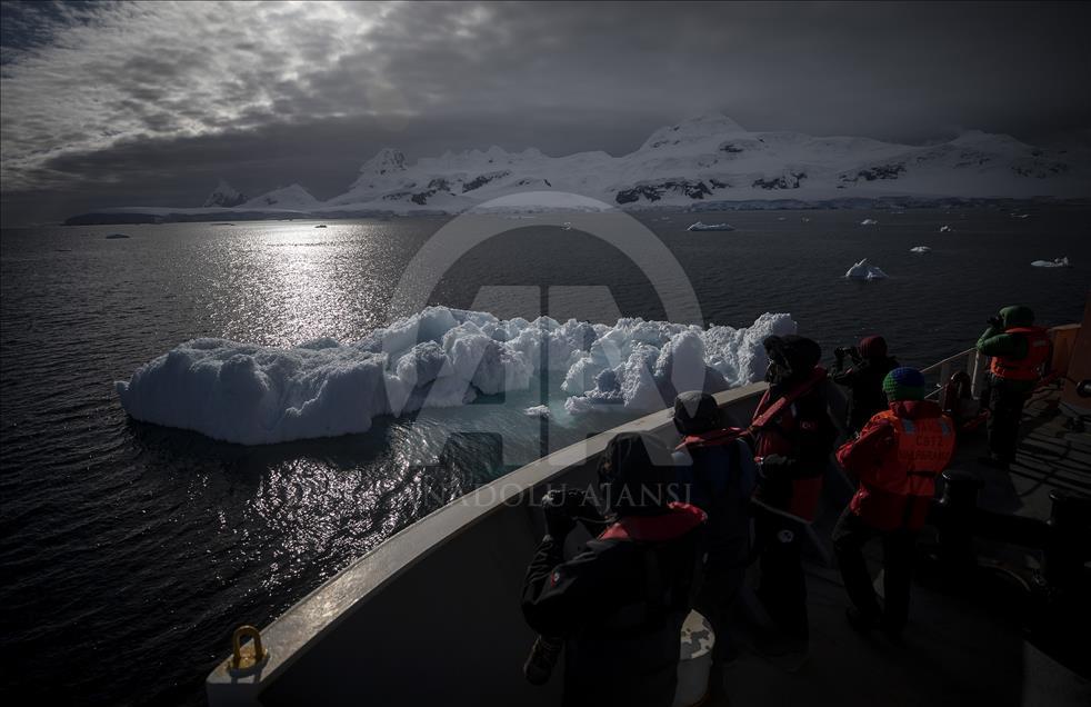 Турецкие ученые в Антарктике собирают образцы для исследований 

