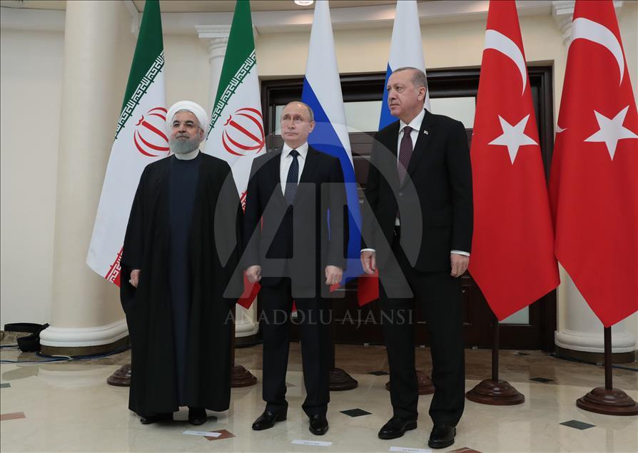 Mbahet Samiti Trepalësh Turqi-Rusi-Iran për Sirinë në Soçi