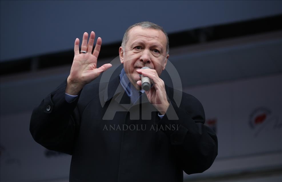 AK Parti'nin Bursa mitingi