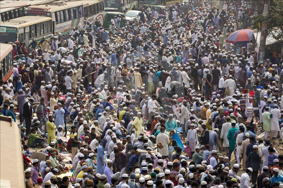 مراسم بزرگ «اجتماع بیشوا» در بنگلادش