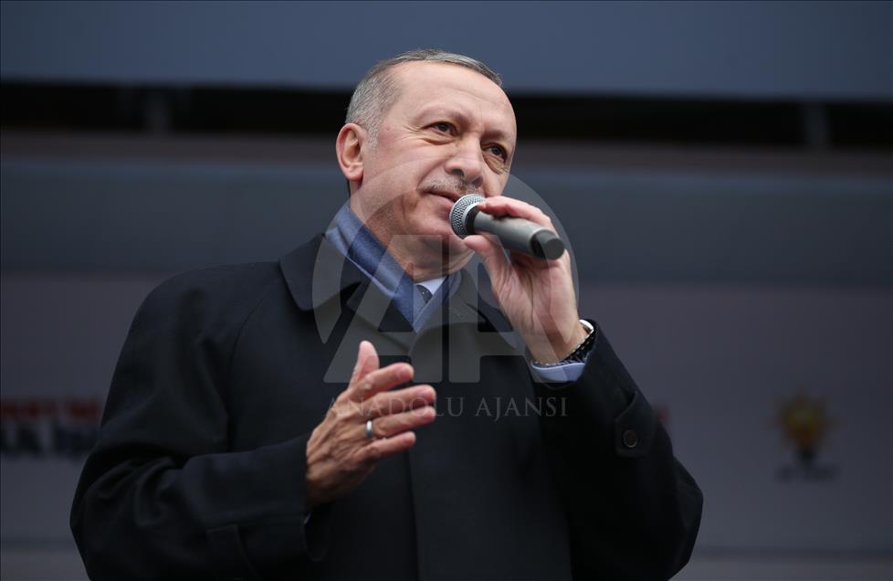 AK Parti'nin Bursa mitingi