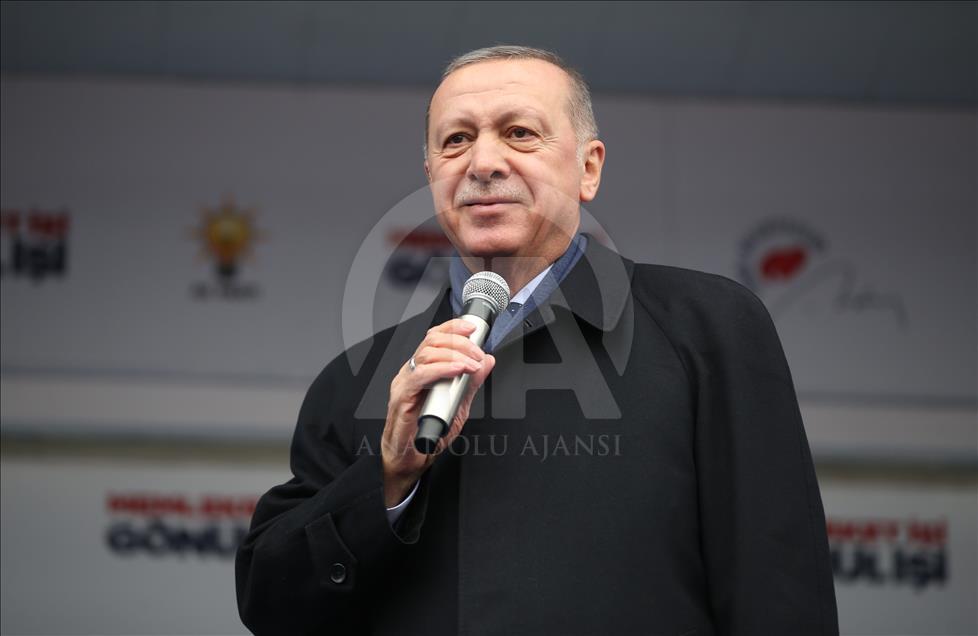 AK Parti'nin Bursa mitingi