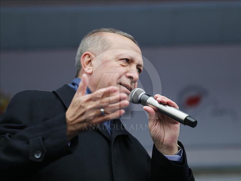 AK Parti'nin Bursa mitingi