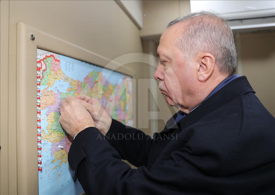 Cumhurbaşkanı Erdoğan, Bursa'da