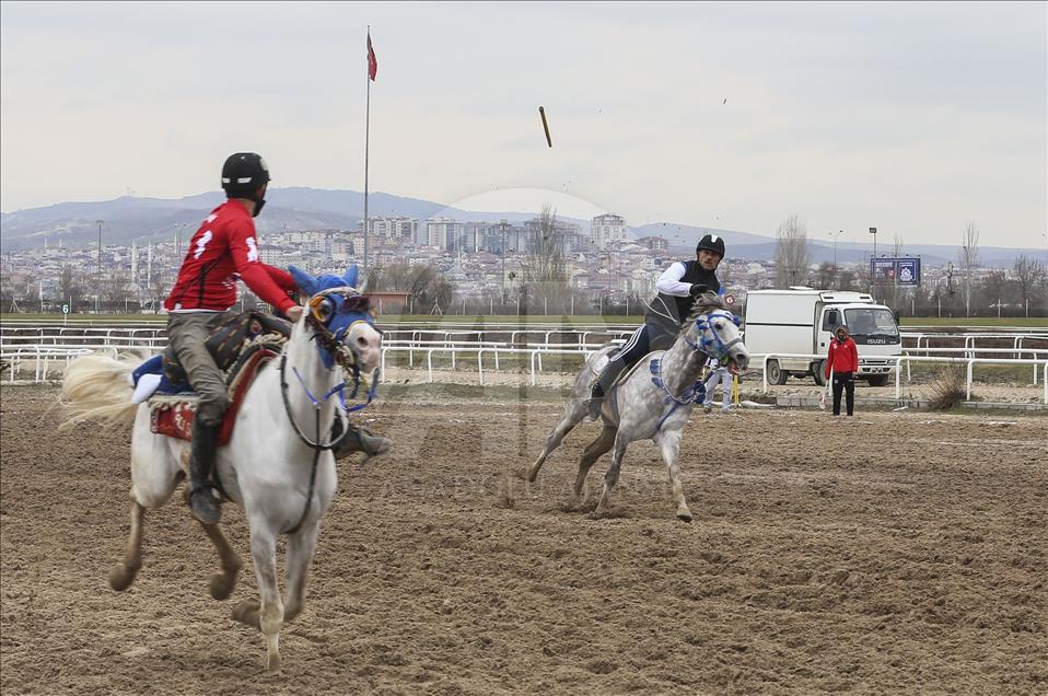 2018 yılı atlı cirit müsabakaları başladı