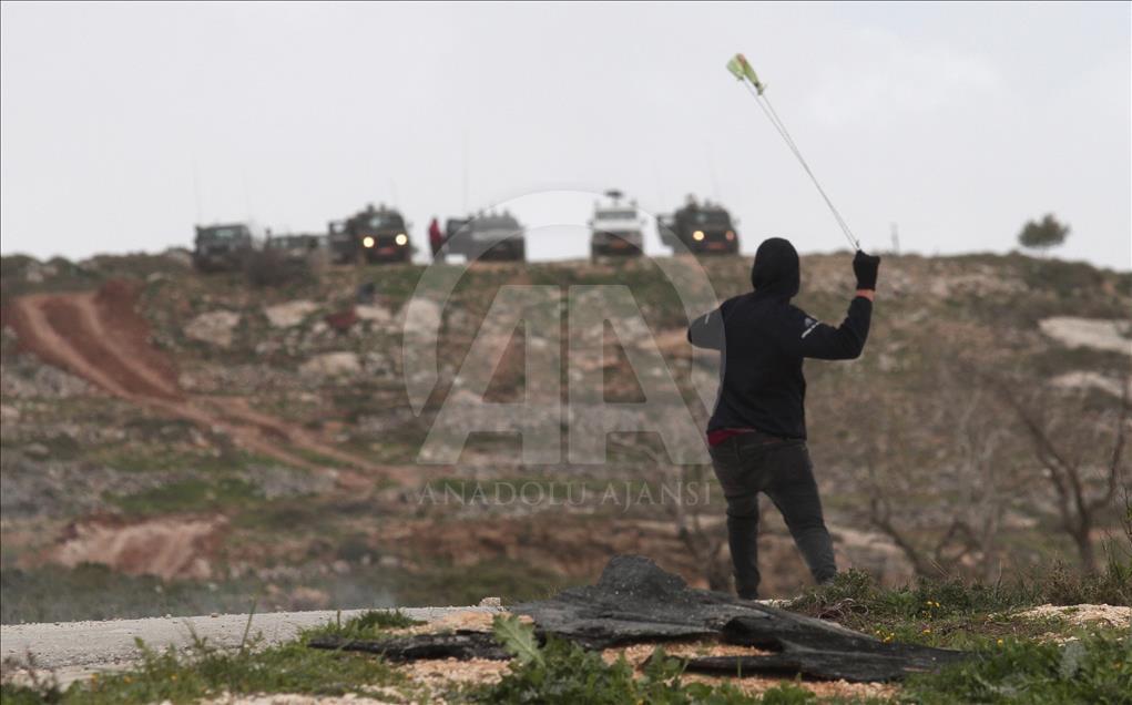 درگیری میان فلسطینی‌ها و نیروهای اسرائیل در نابلوس
