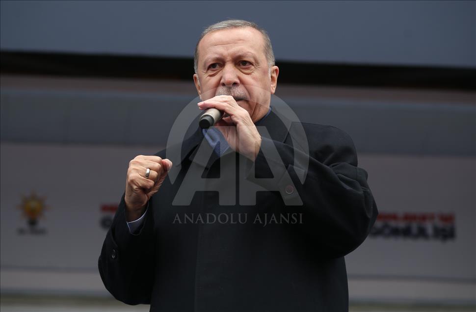 Cumhurbaşkanı Erdoğan, Bursa'da