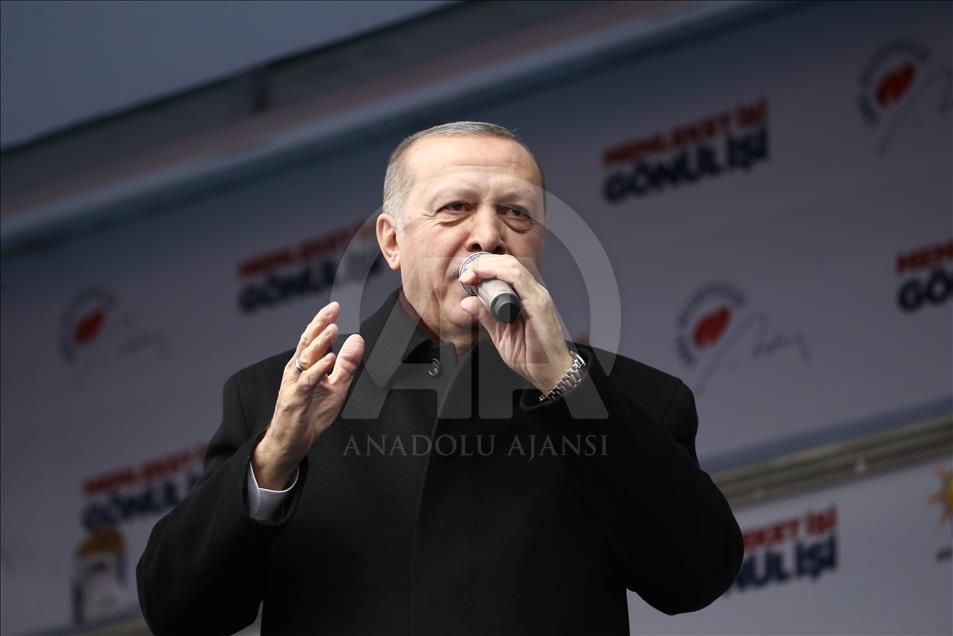 Cumhurbaşkanı Erdoğan, Edirne'de