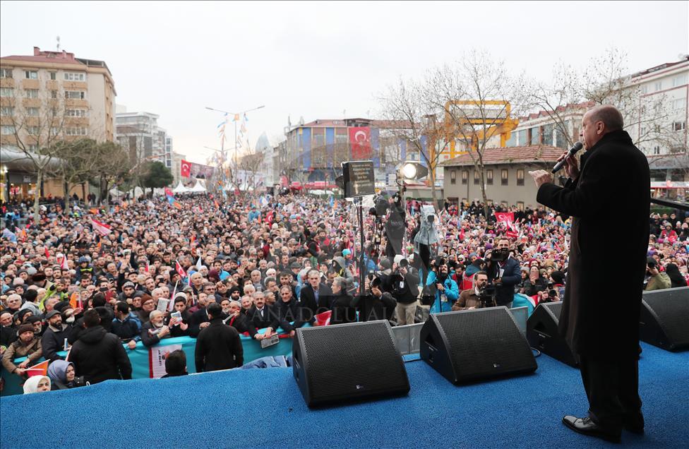 Türkiye Cumhurbaşkanı ve AK Parti Genel Başkanı Erdoğan
