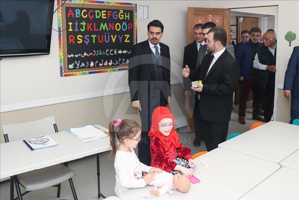 YTB, New York'ta okuma evi açtı