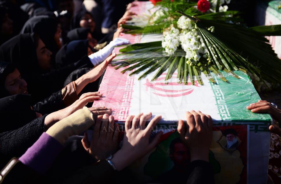 تشییع پیکر قربانیان حادثه تروریستی در ایران