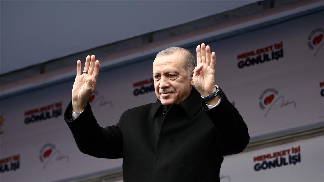 Cumhurbaşkanı Erdoğan, Edirne'de