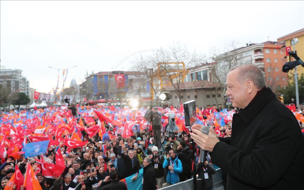 Türkiye Cumhurbaşkanı ve AK Parti Genel Başkanı Erdoğan
