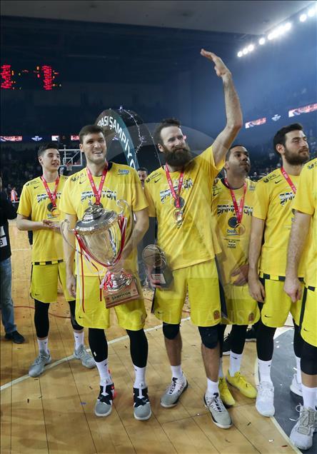 تیم فنرباغچه بکو پیروز رقابت‌های قهرمانی بسکتبال مردان ترکیه شد
