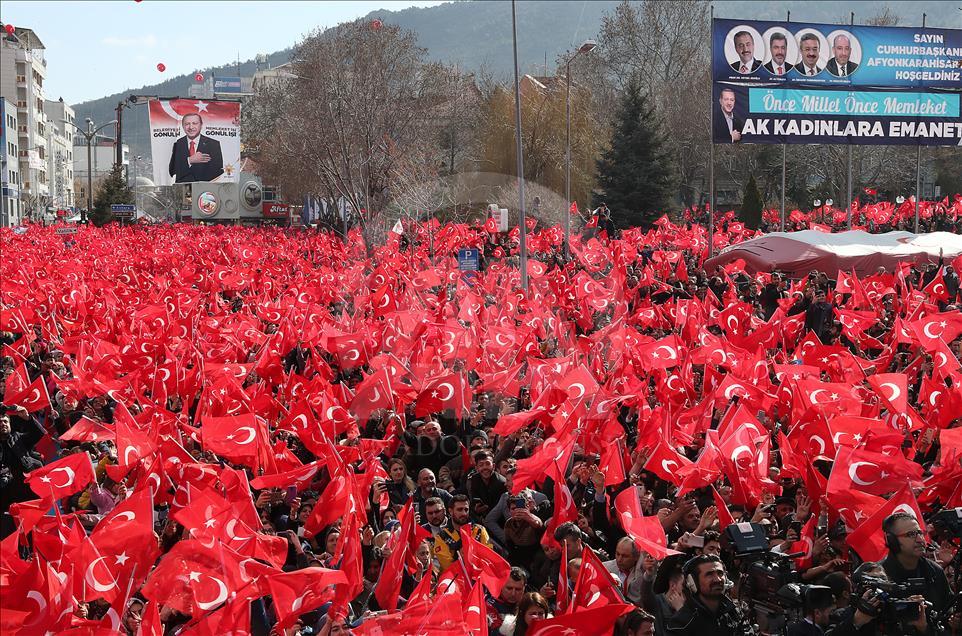 Cumhurbaşkanı Erdoğan, Afyonkarahisar'da